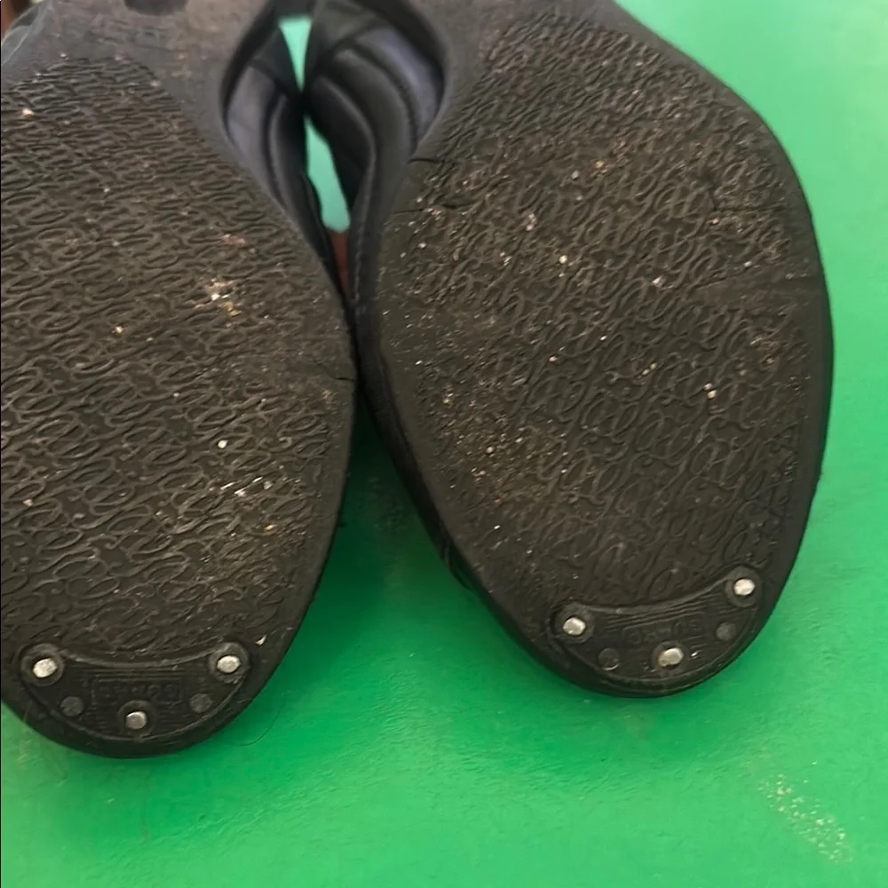 Gucci Black Ballerina Flats Sz 38 - Picture 3 of 4